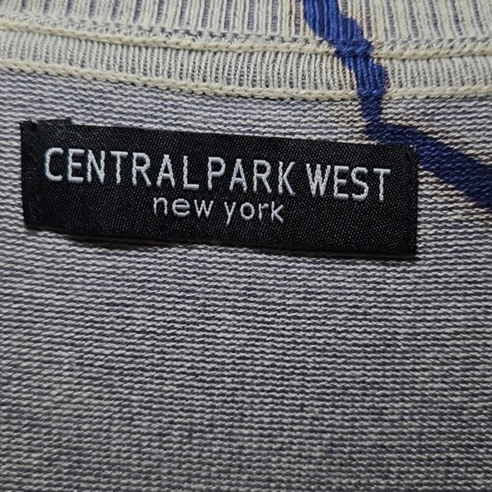 Central Park West New York Sweater New Cut Out Shoulder Tie Dye Fall Cozy - Picture 5 of 7